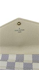 Louis Vuitton Sarah Damier Azur Canvas Long Wallet N63208